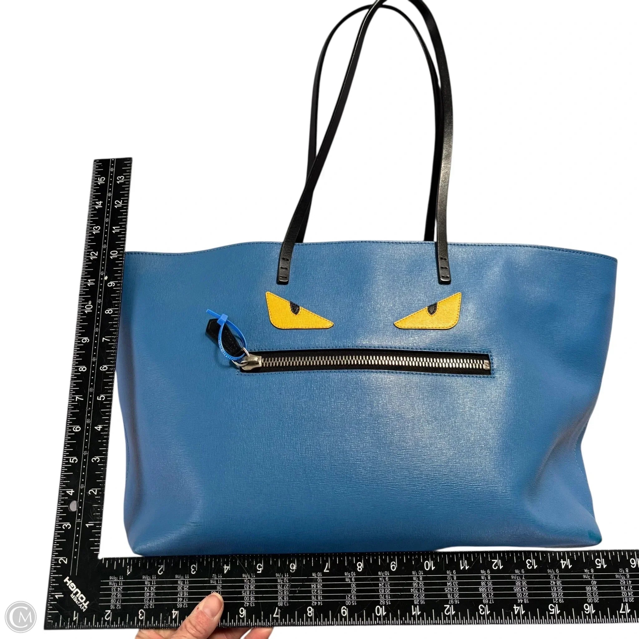 Tote Luxury Designer By Fendi, Size: Large