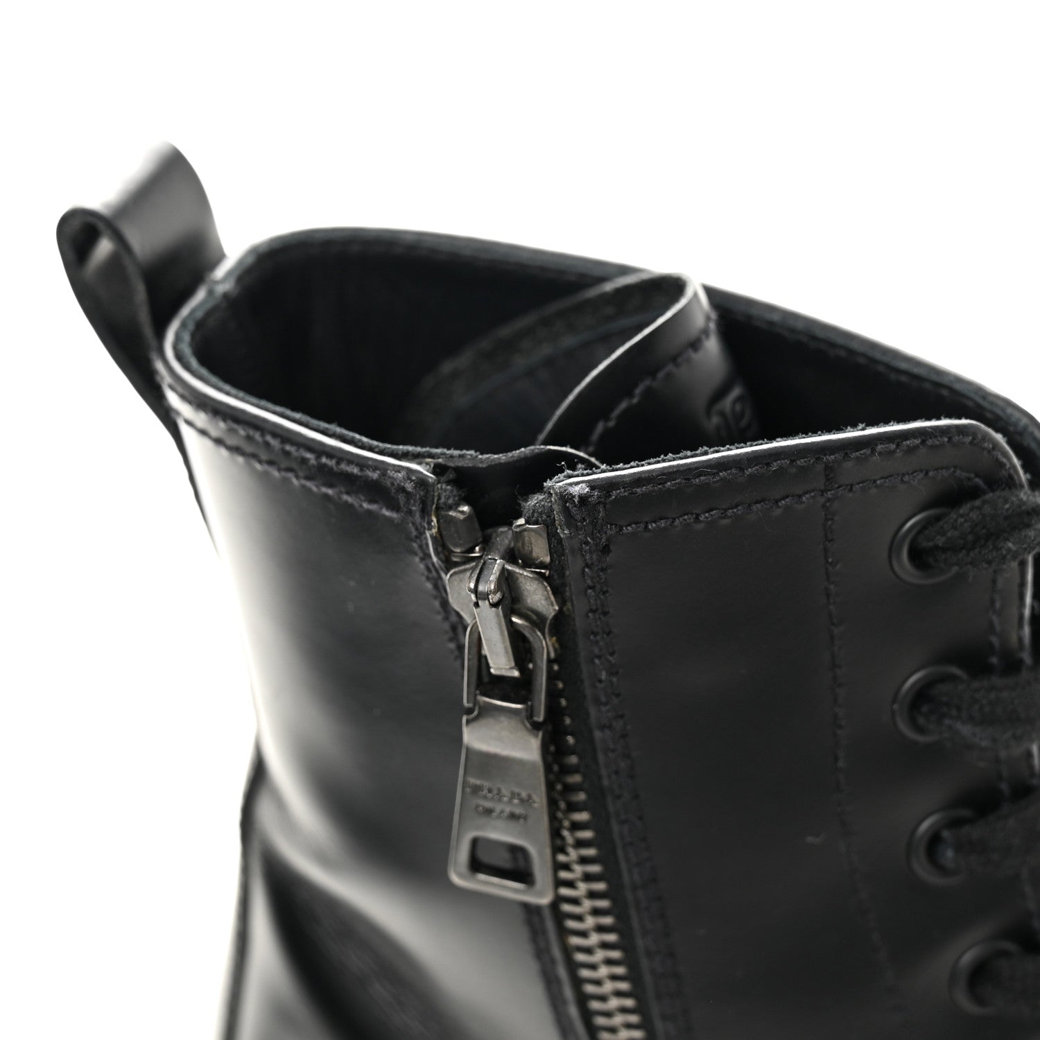 Spazzolato Chocolate 50mm Combat Boots 36.5 Black