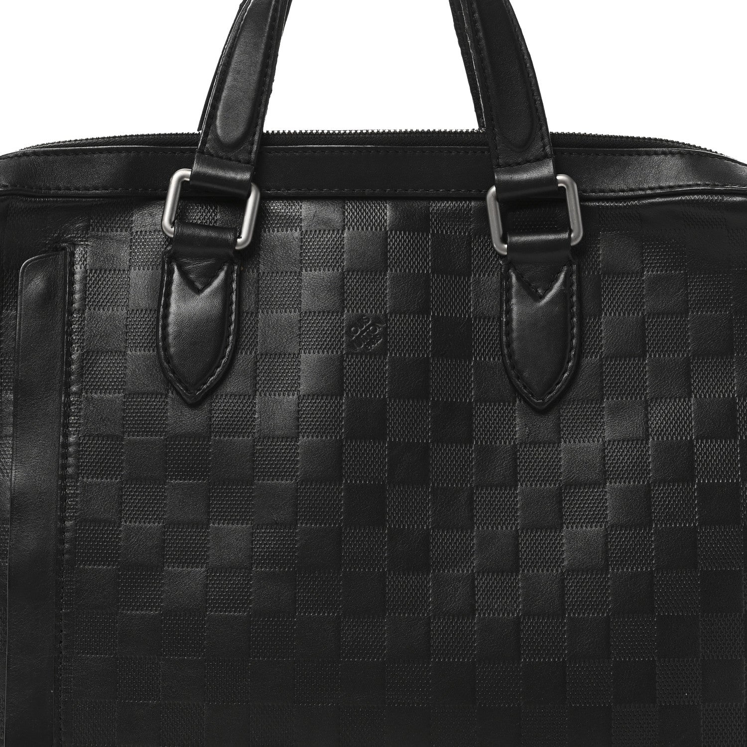 Damier Infini Porte-Documents Jour Onyx