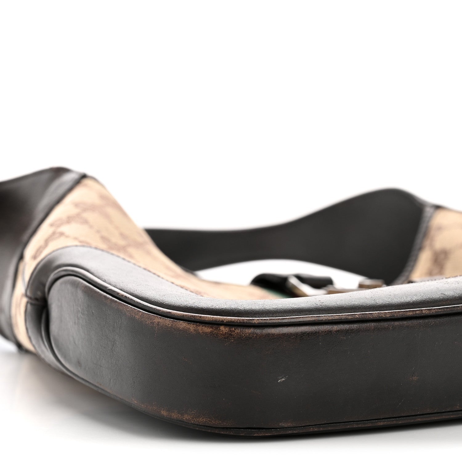 Monogram Web Jackie O Hobo Dark Brown