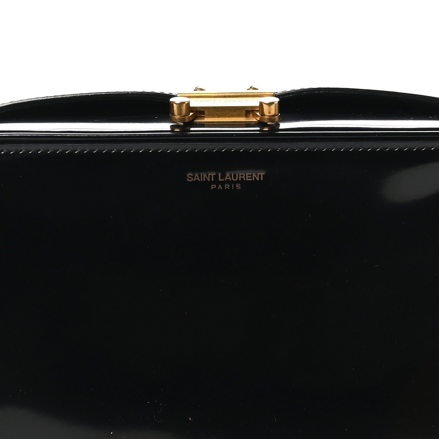 Brushed Calfskin Anais Shoulder Bag Black