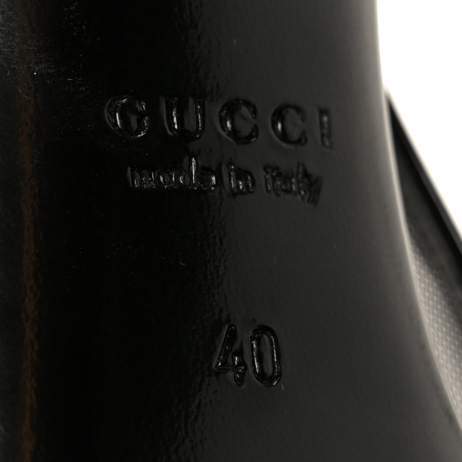 Tela Retino Patent Signoria 105mm Slingback Pumps 40 Black