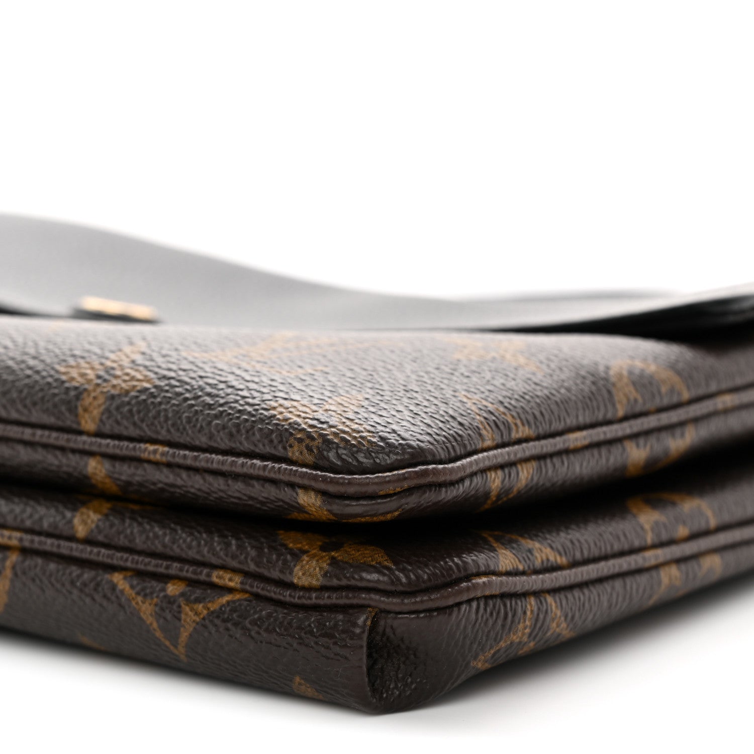 Monogram Twice Pochette Black