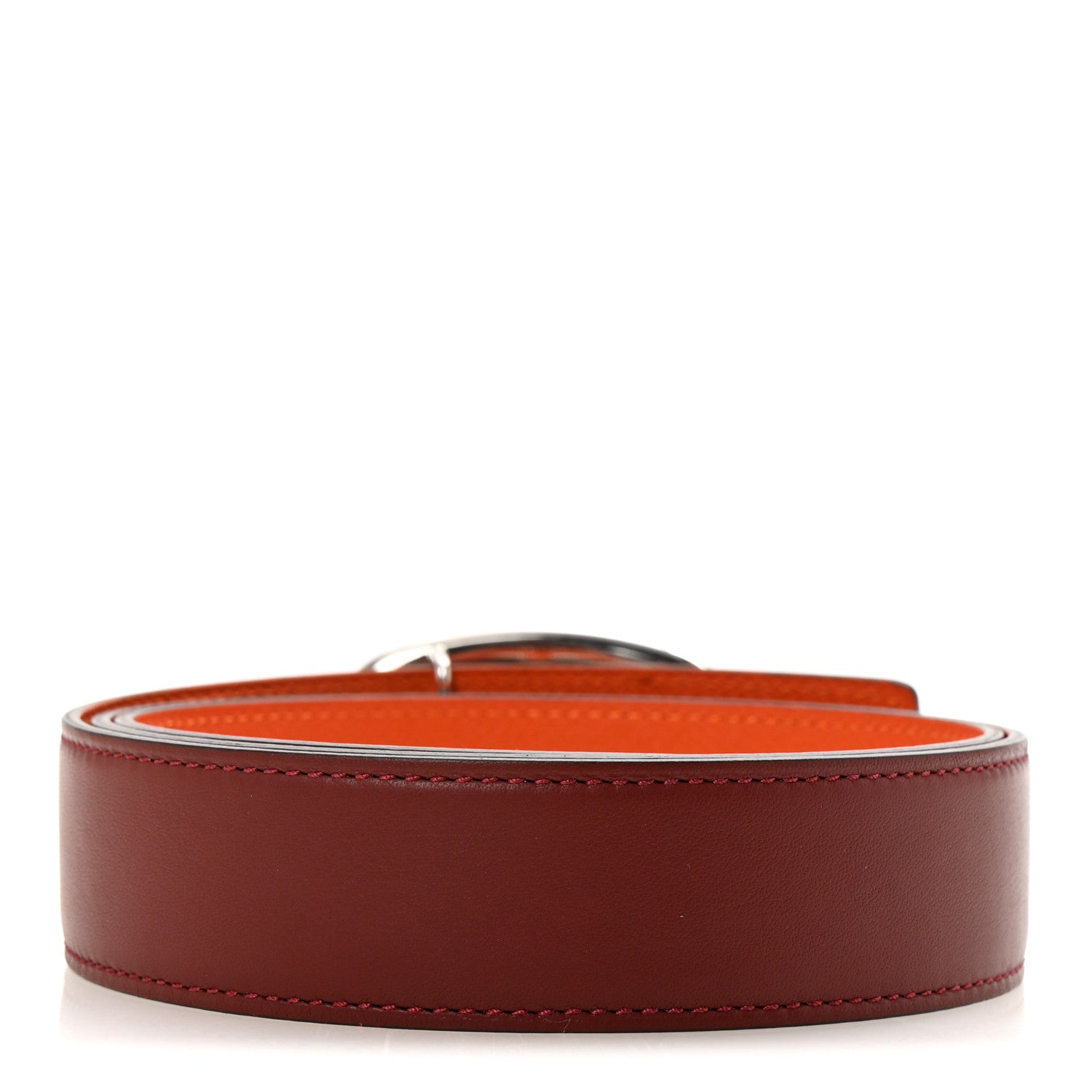 Swift Epsom 32mm Chaine D'Ancre Belt 90 36 Orange Rouge H