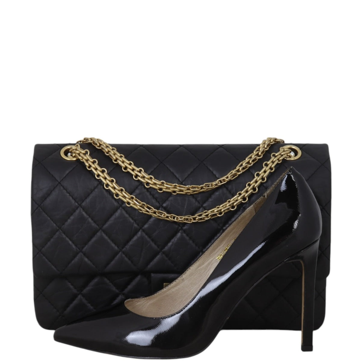 Chanel 2.55 Reissue 227 Double Flap Bag
