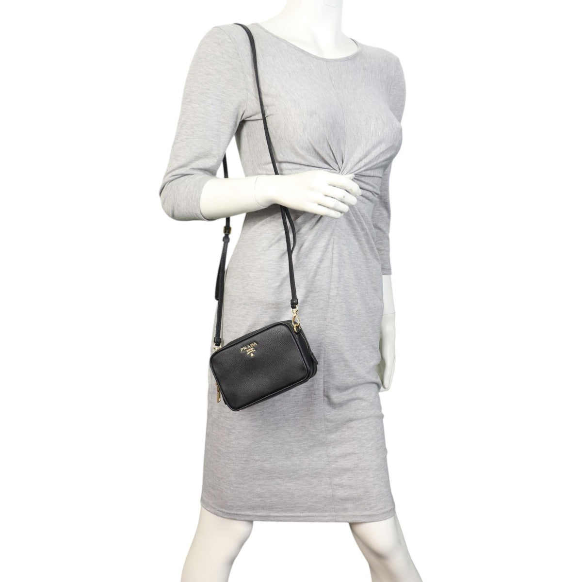 Prada Saffiano Camera Bag Mini
