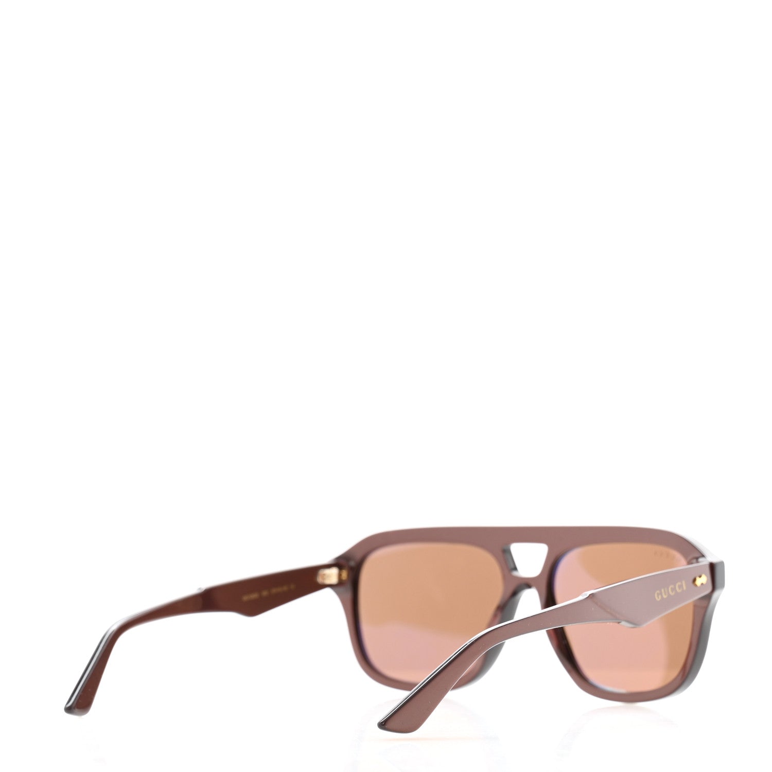 Acetate Aviator Sunglasses GG1263S Burgundy