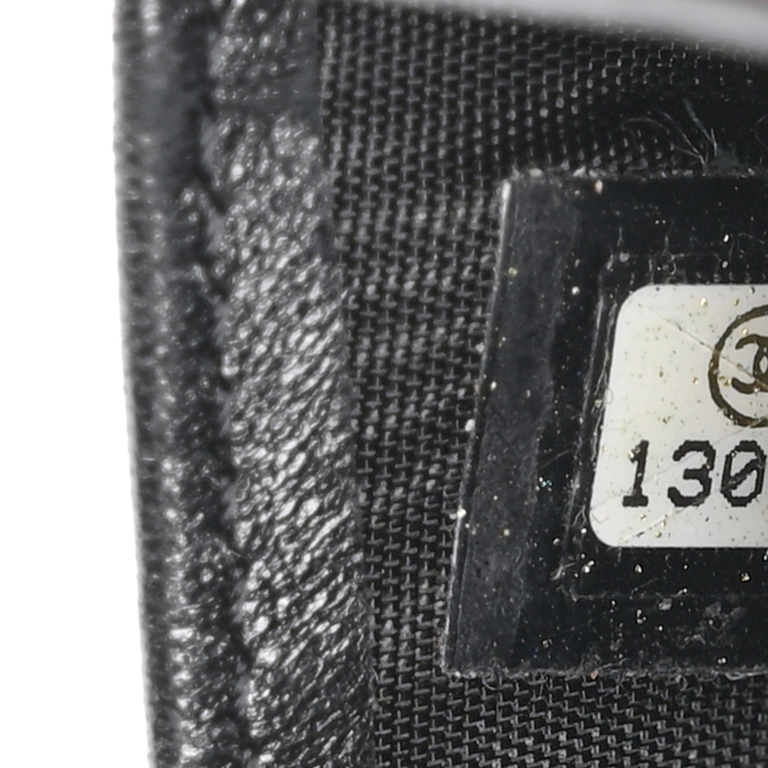 Lambskin Quilted Card Holder Black