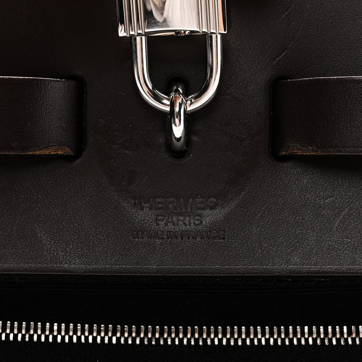 Toile Vache Hunter Herbag Zip 39 MM Black Ebene