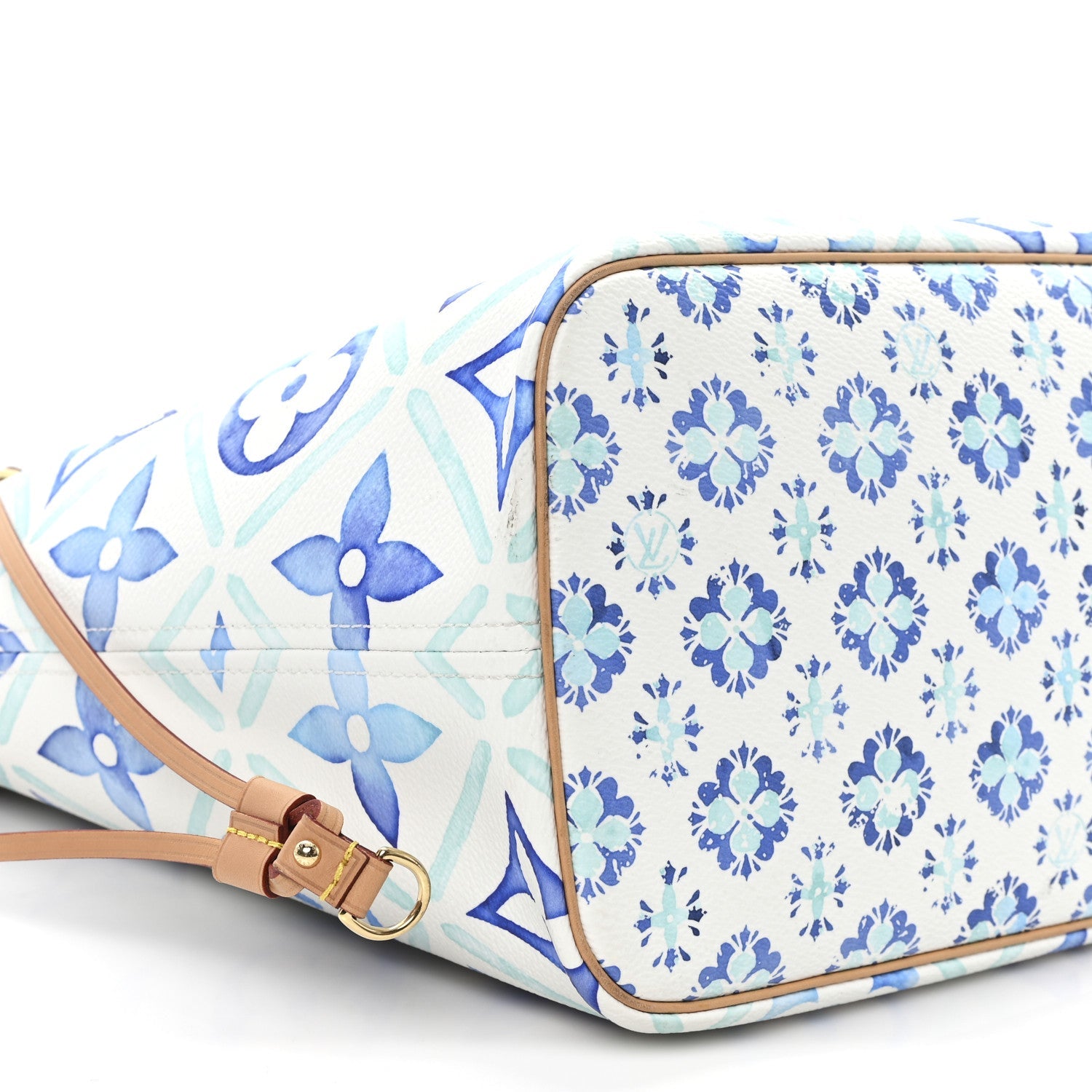 Monogram Tiles By The Pool 2.0 Neverfull MM Lagoon Blue