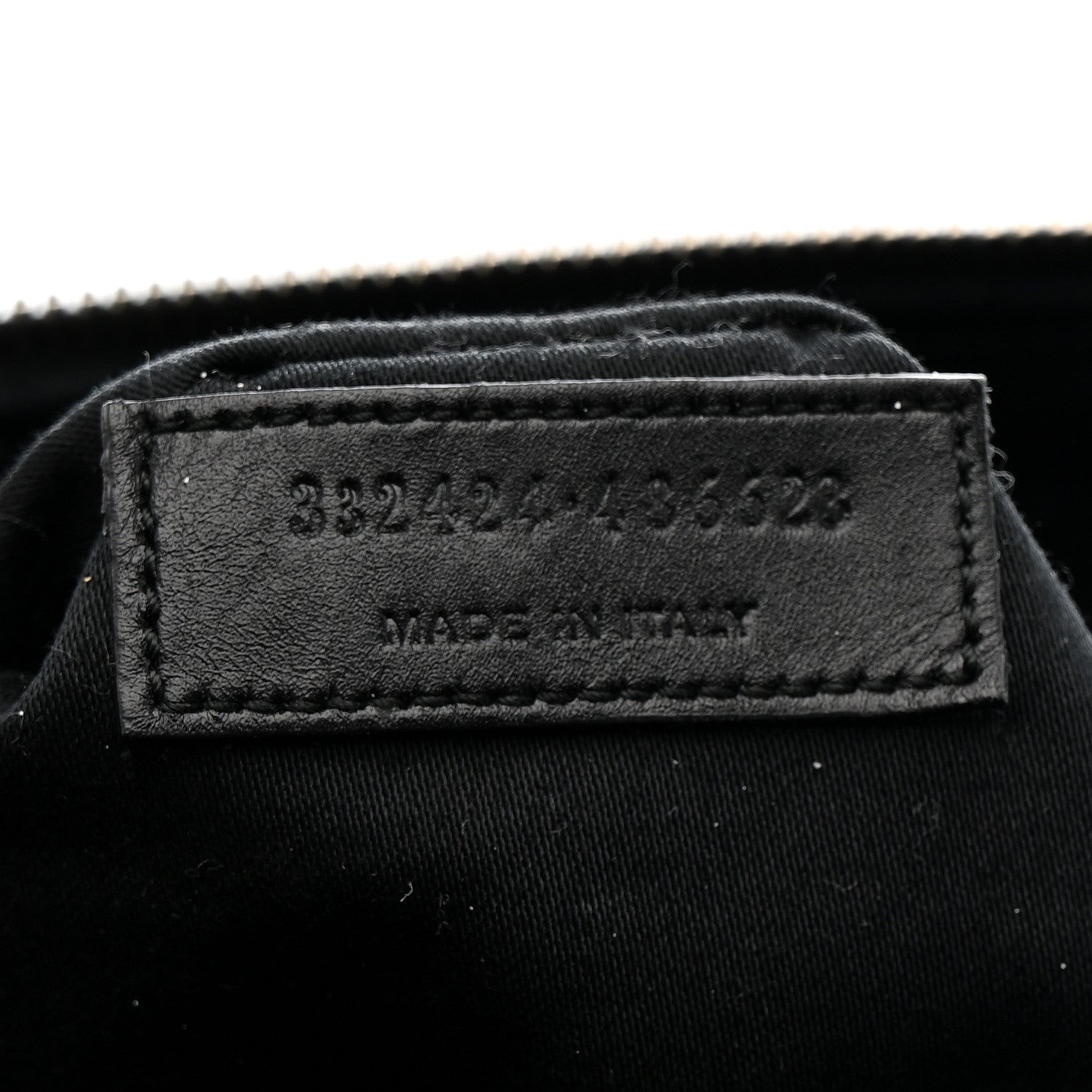 Calfskin Studded Classic Duffle 6 Black