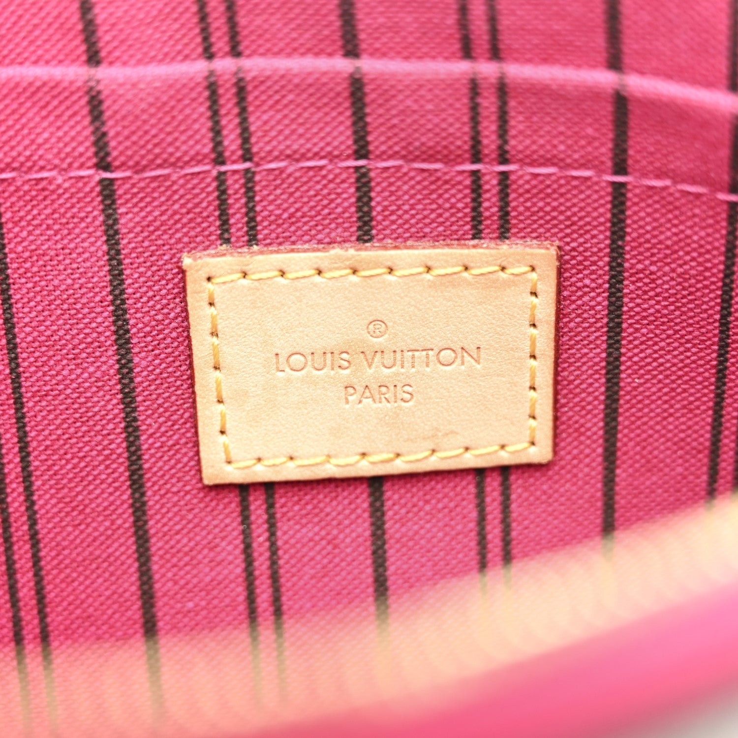 Monogram Neverfull MM GM Pochette Pivoine
