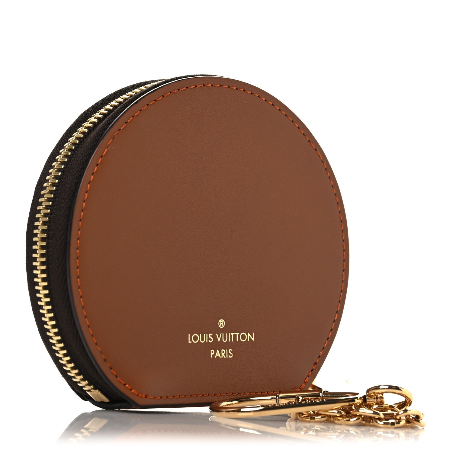 Calfskin Catogram Micro Boite Chapeau Marron