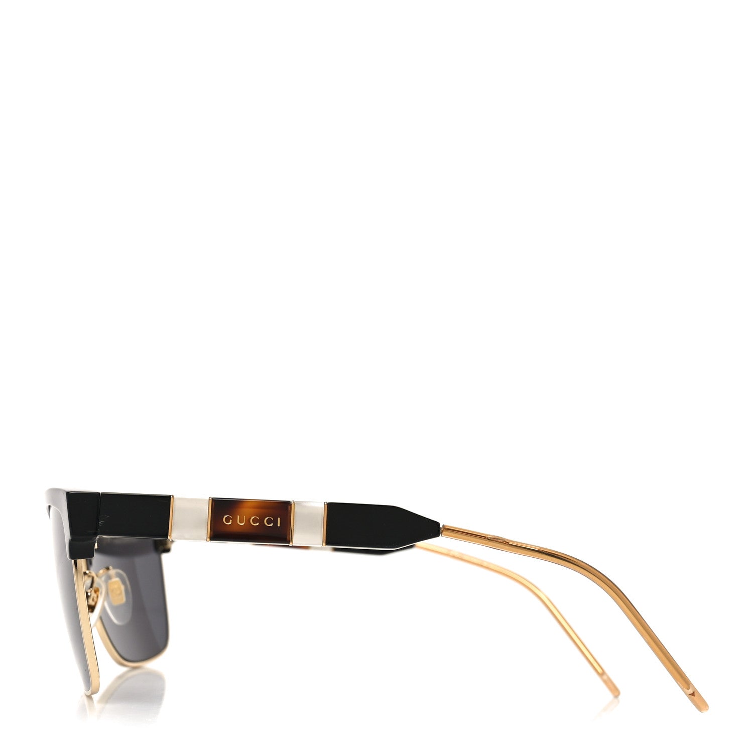 Squared Aviator GG Sunglasses GG0603S Black