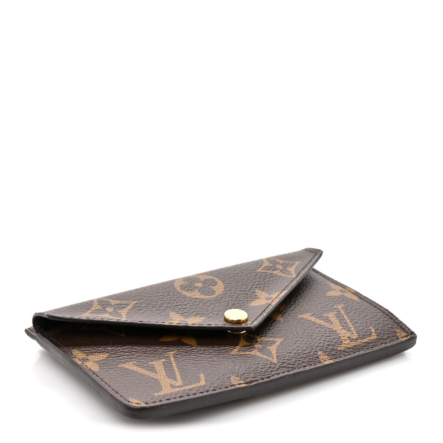 Monogram Recto Verso Card Holder Black