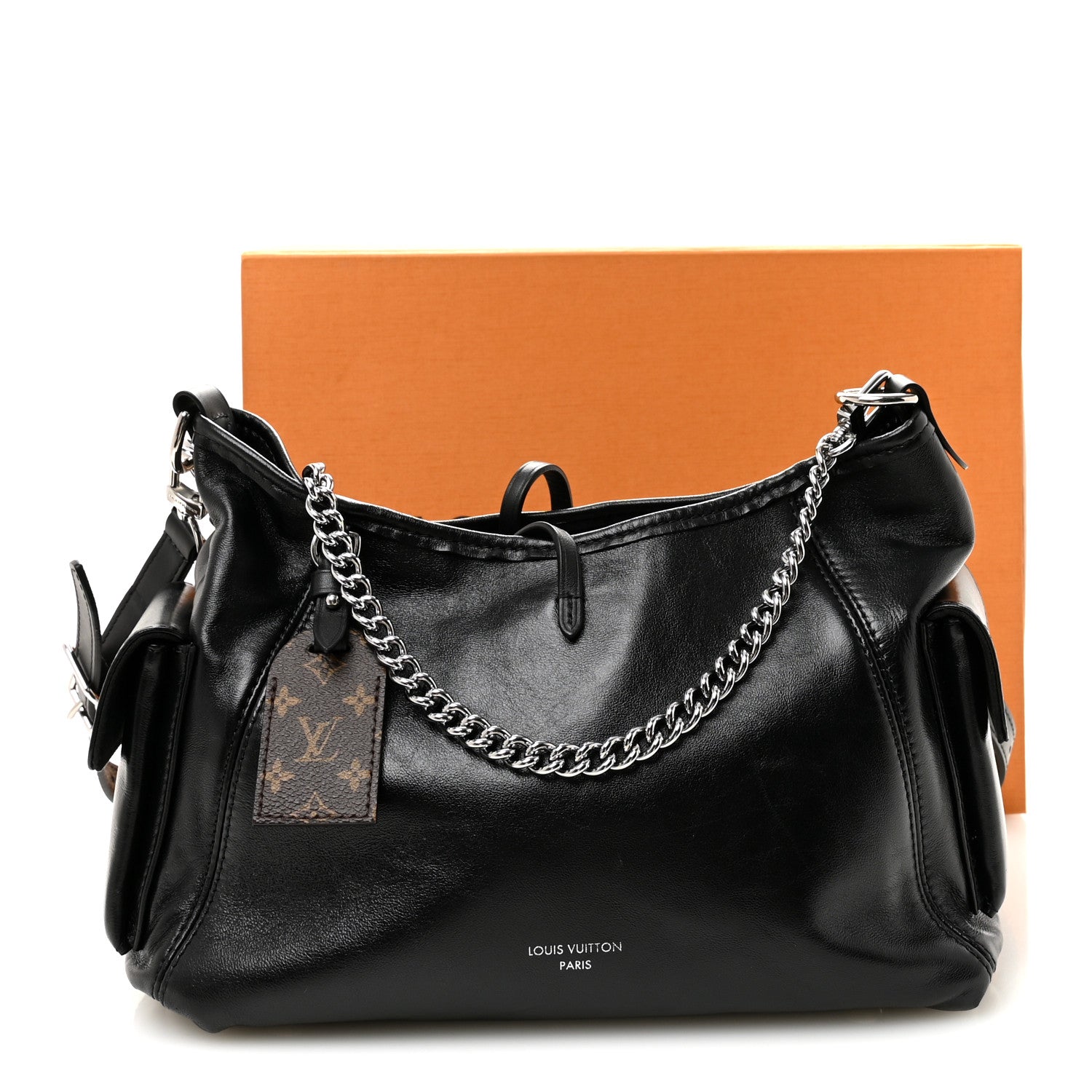 Lambskin CarryAll Cargo Vibe PM Black