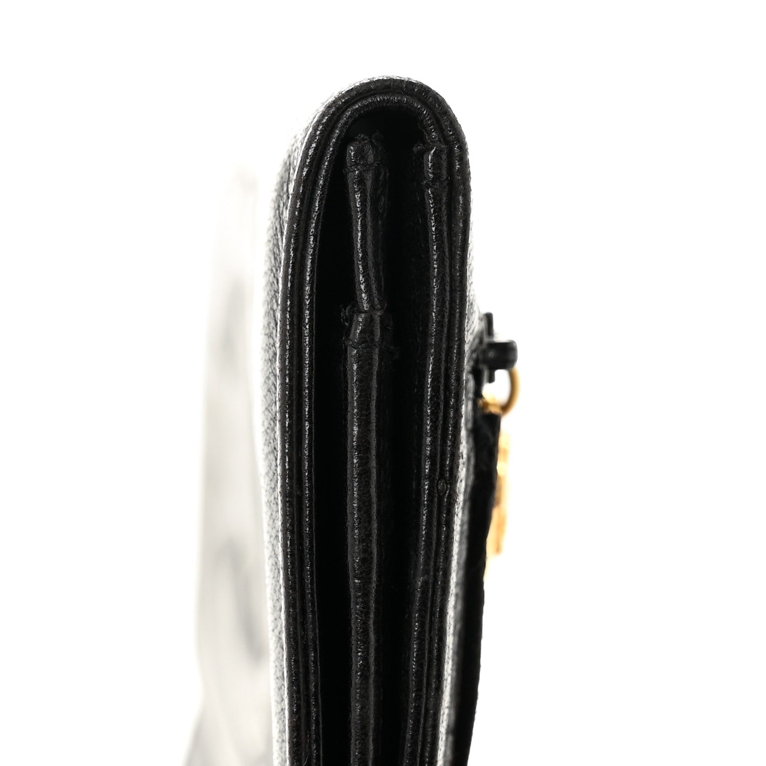 Lambskin Timeless CC Flap Wallet Black
