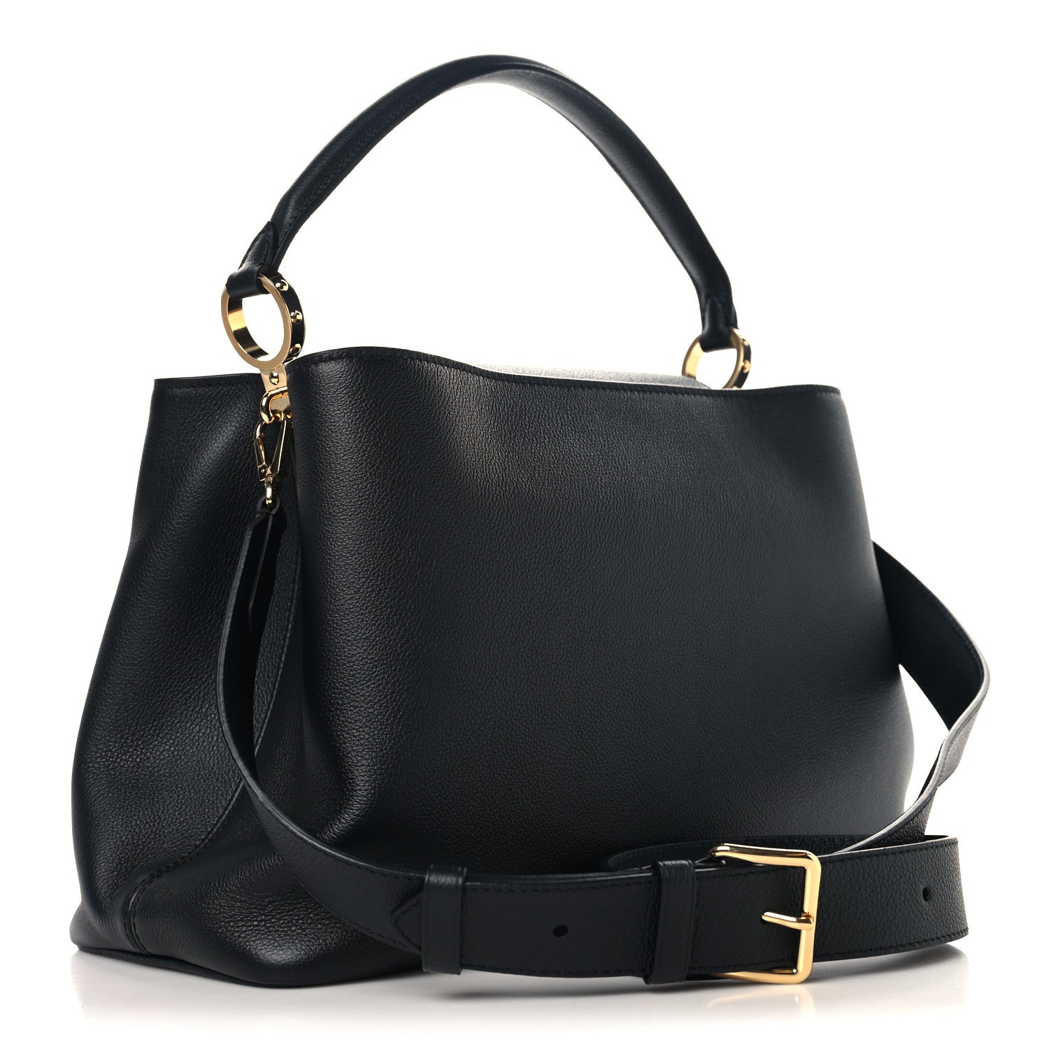 Taurillon Capucines GM Souple Black