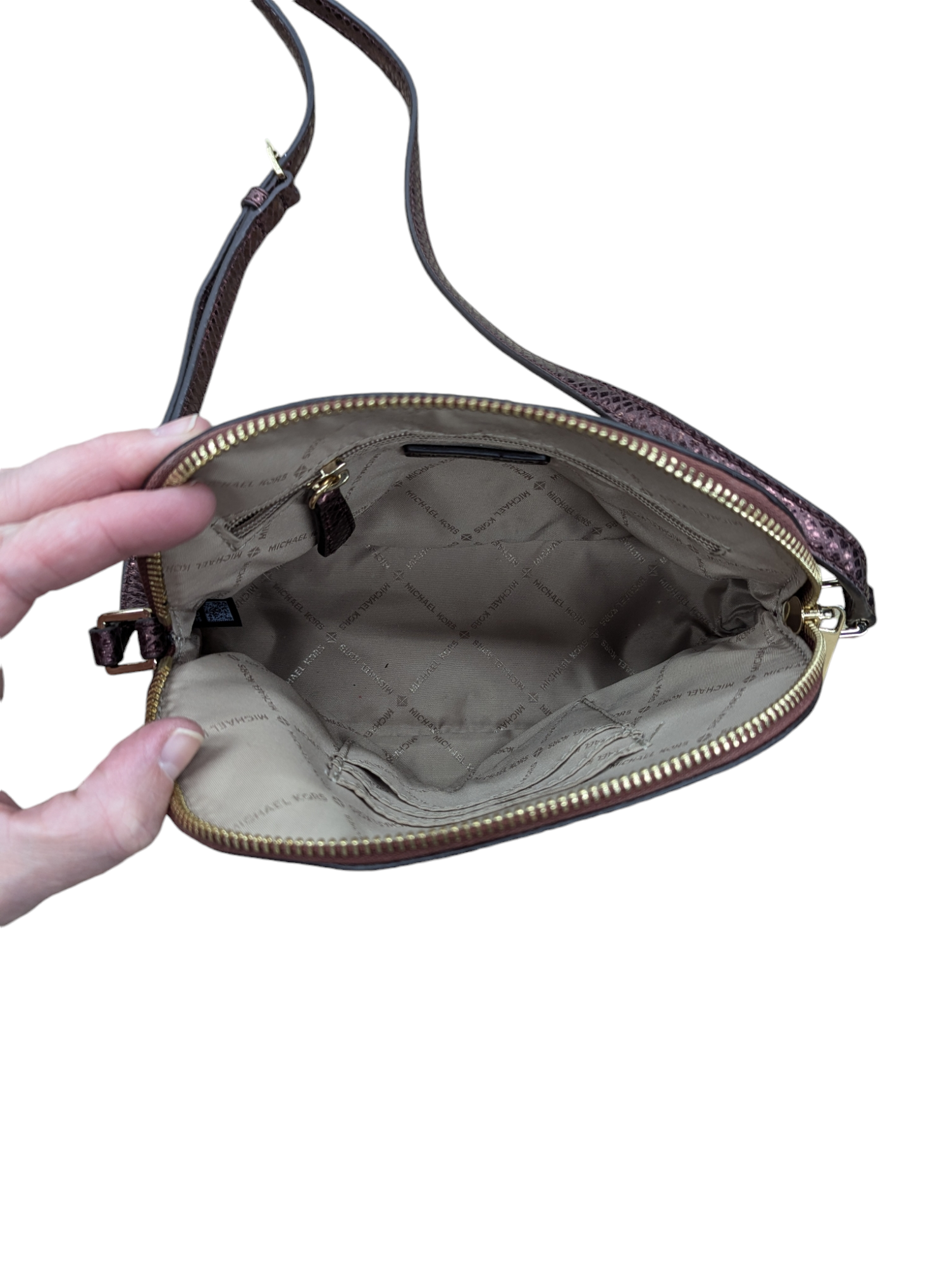 Crossbody Designer By Michael Kors, Size: Small