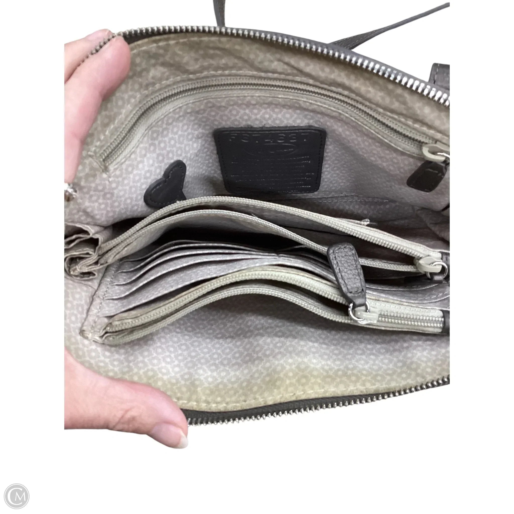 Crossbody Leather By Brighton, Size: Small