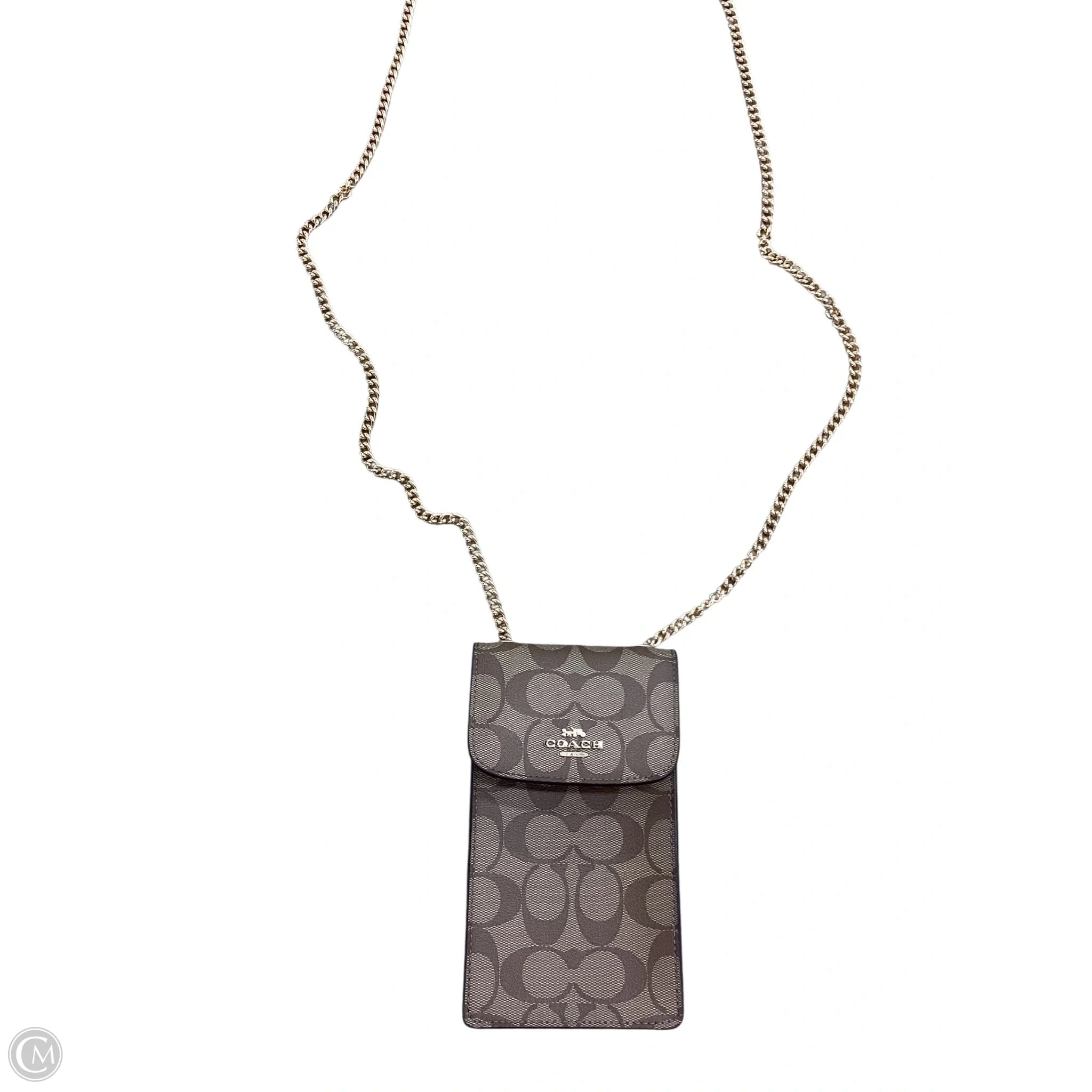 Crossbody Designer By Coach, Size: Medium