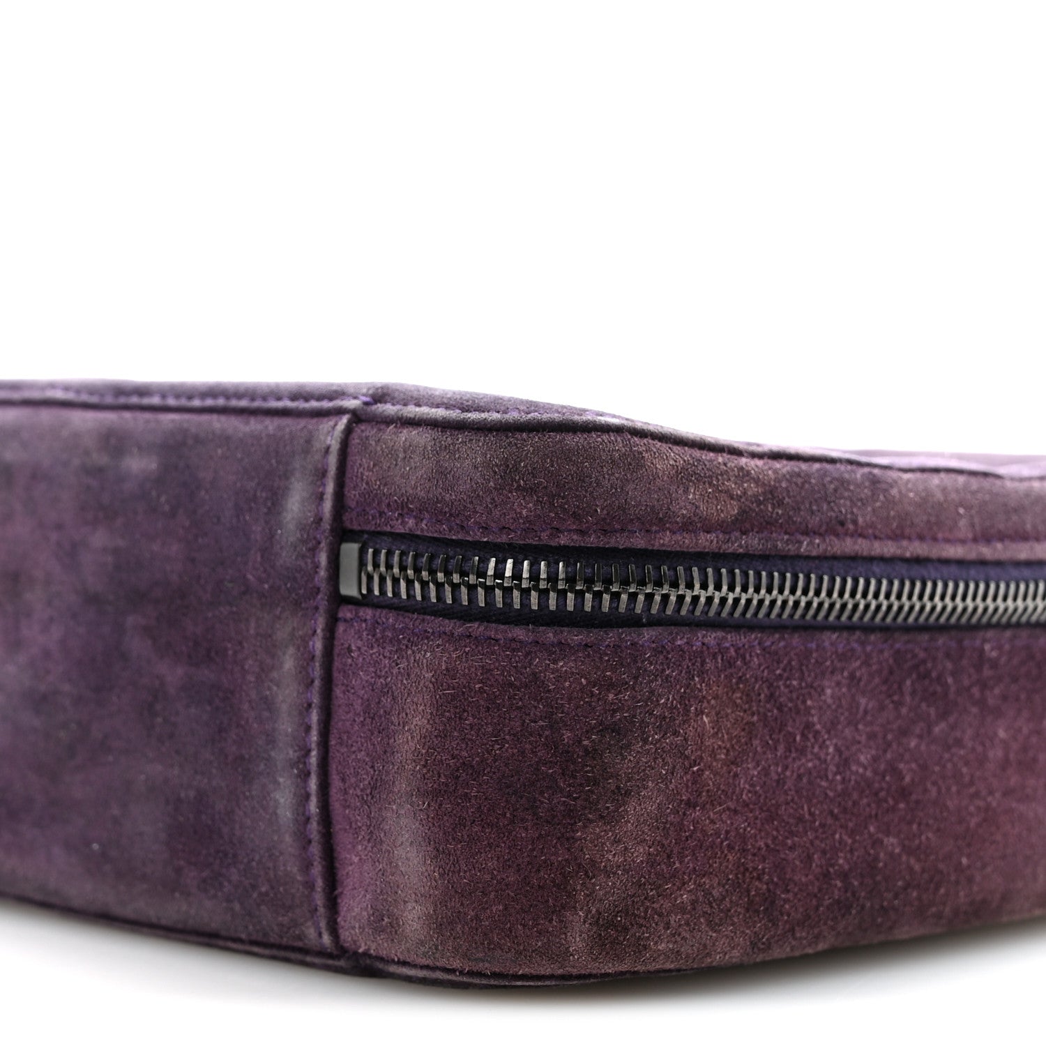 Suede CC Handbag Purple