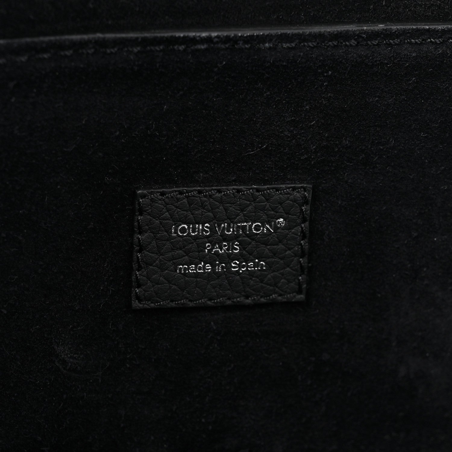 LV Touch Calfskin Steamer 30 H38 Black
