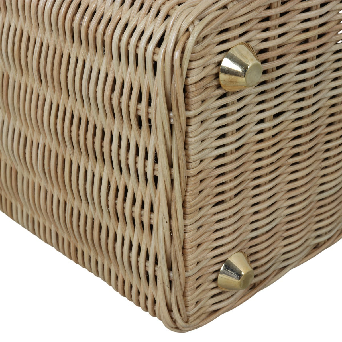 Prada Raffia Basket Tote