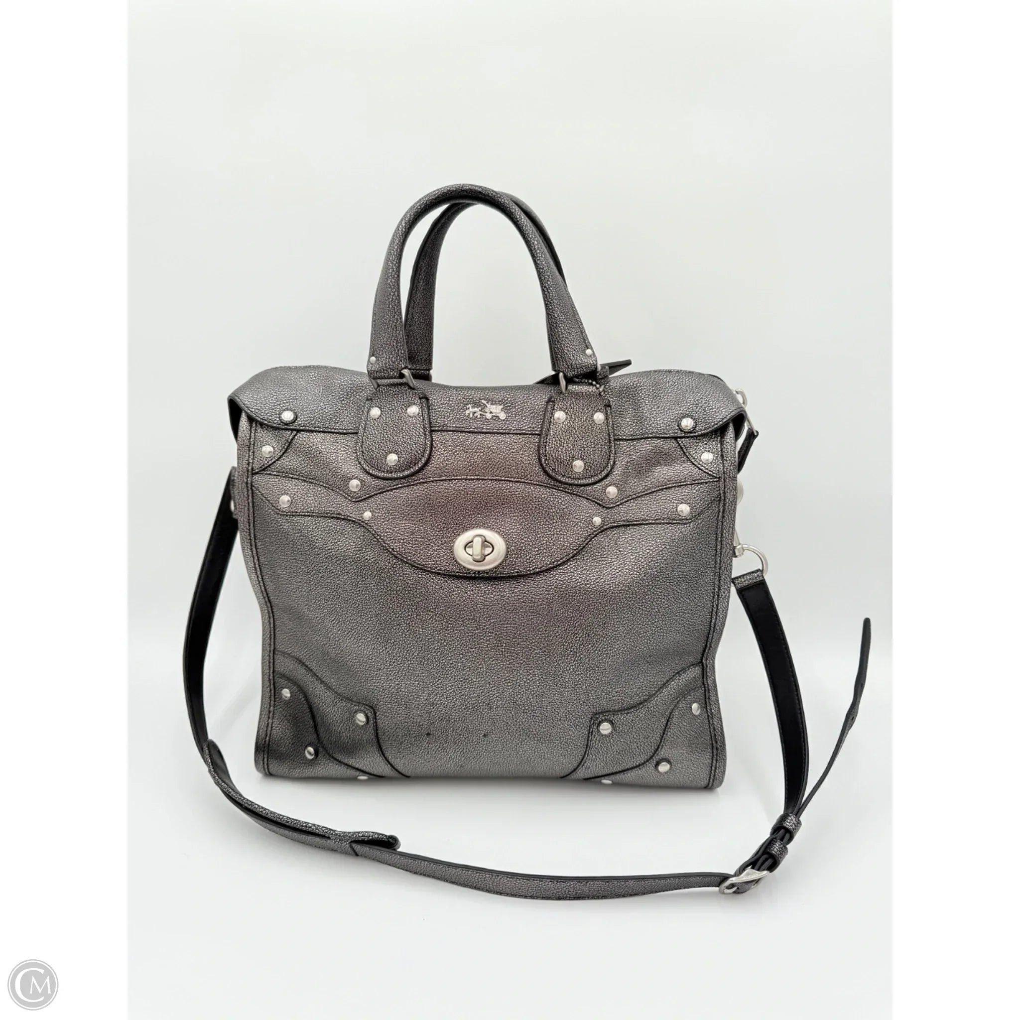 Handbag Designer By Coach, Size: Large