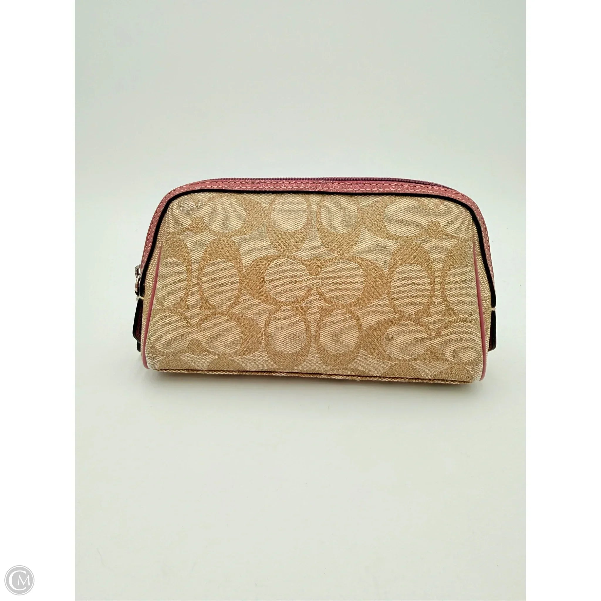Makeup Bag Designer By Coach, Size: Medium