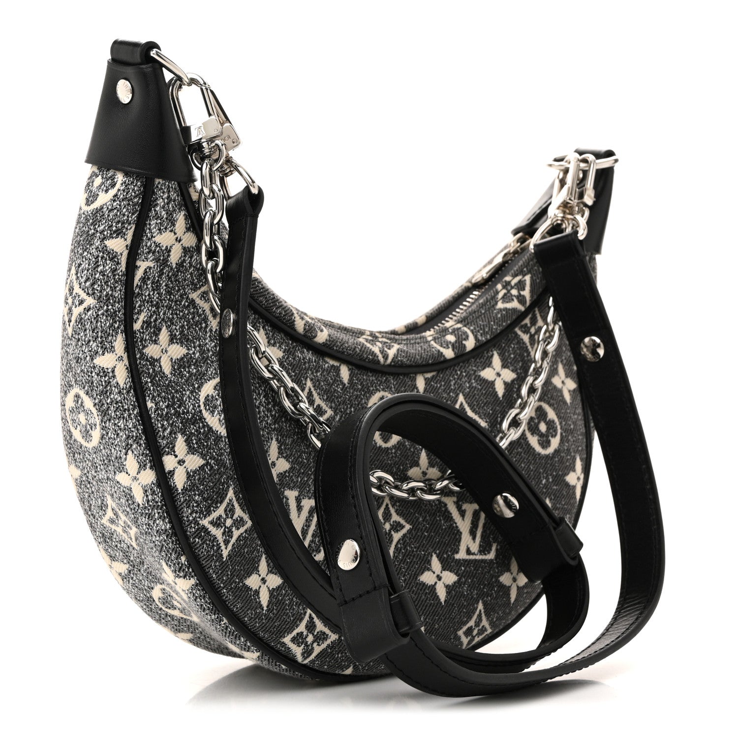 Monogram Jacquard Denim Loop Black