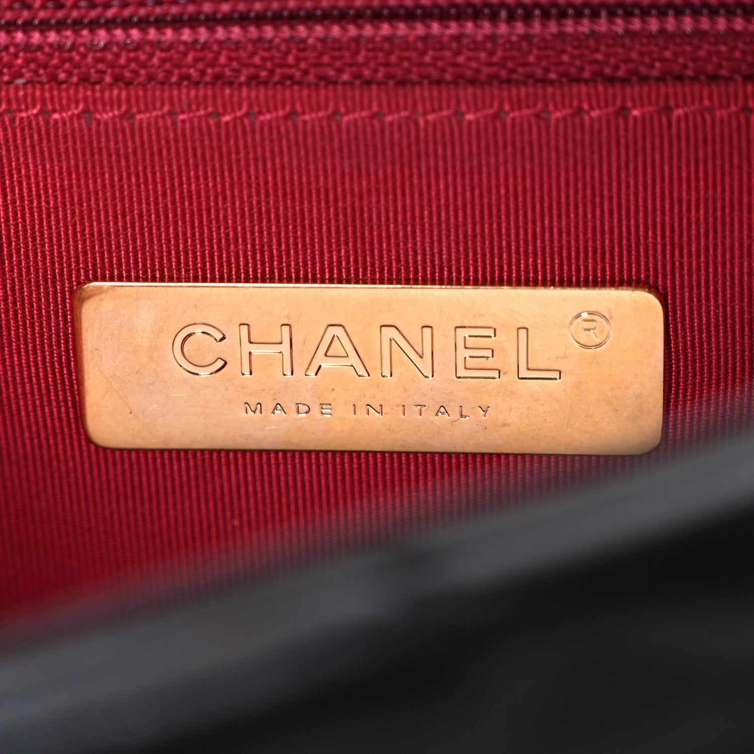 Lambskin Quilted Medium Chanel 19 Flap Black