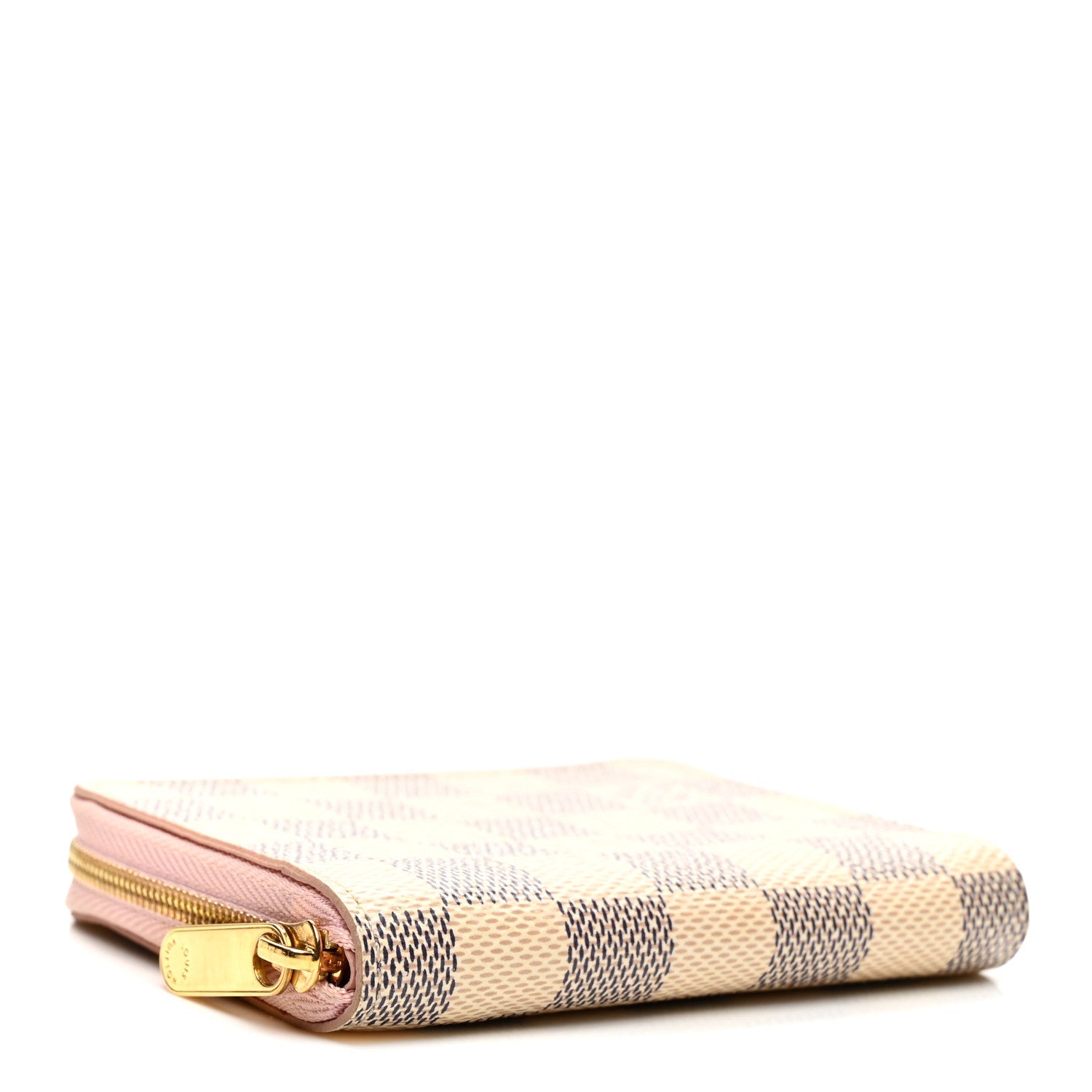 Damier Azur Zippy Coin Purse Rose Ballerine