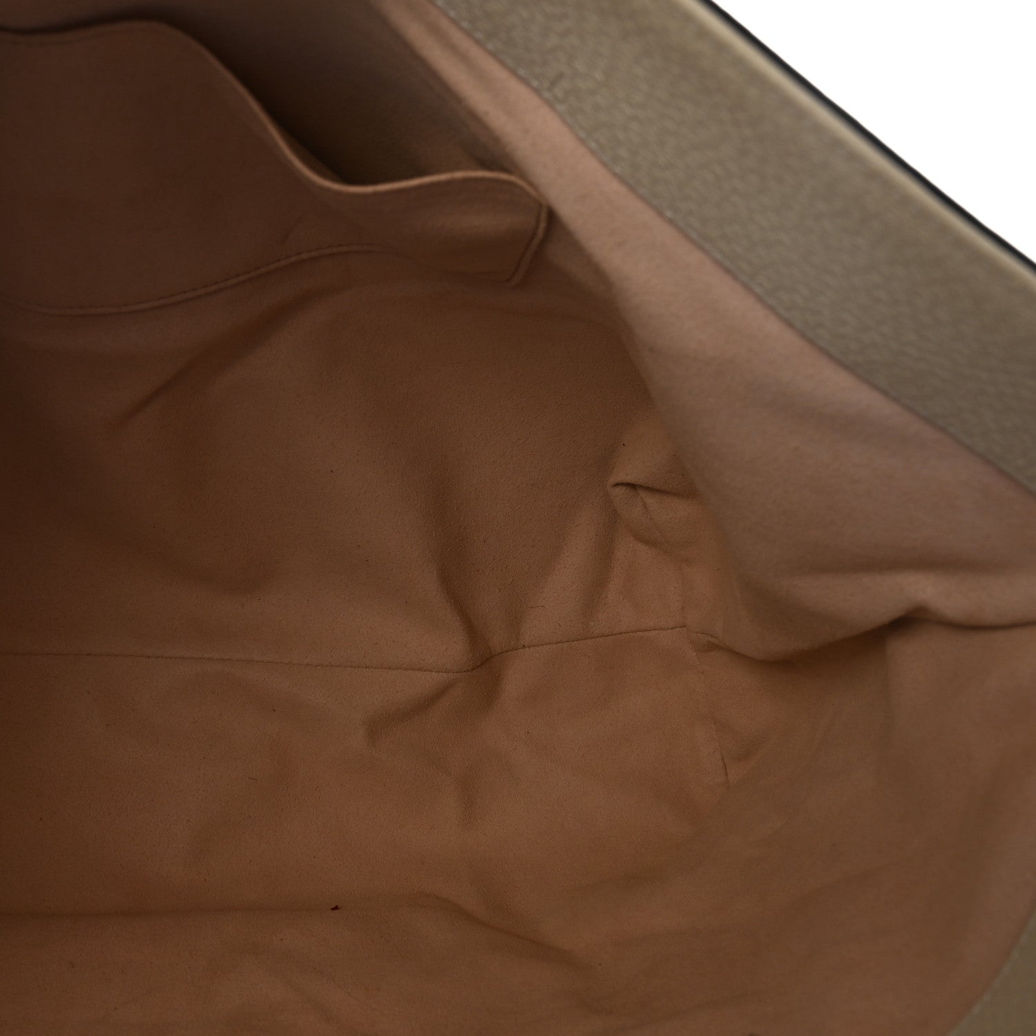 GG Supreme Monogram Textured Calfskin Web Medium Ophidia Shopping Tote Beige Ebony Mystic White