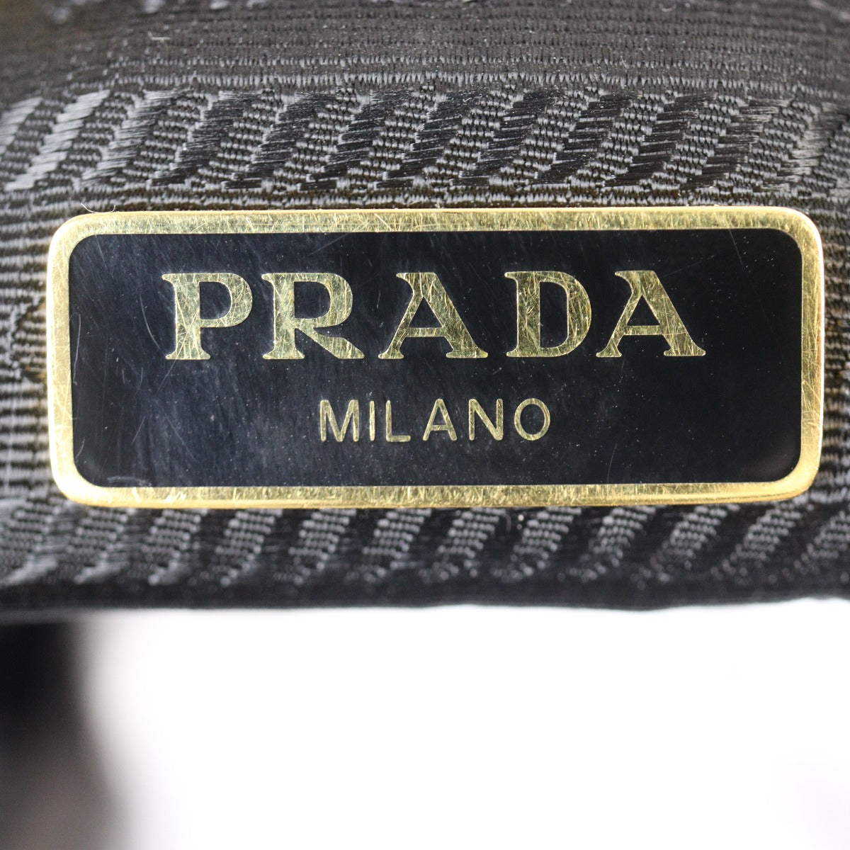 Prada Duet Tessuto Bucket Bag