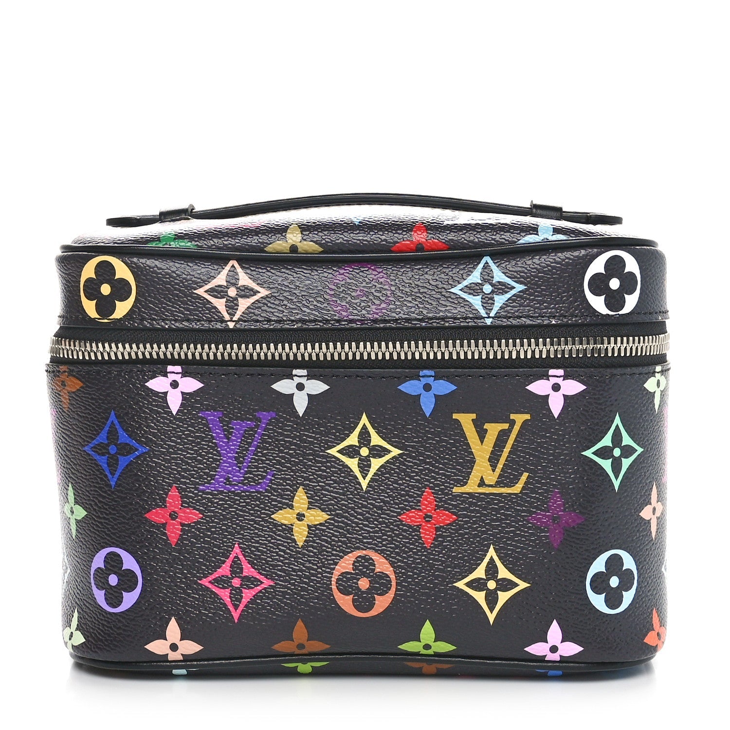 LV X TM Monogram Multicolor Nice Mini Black