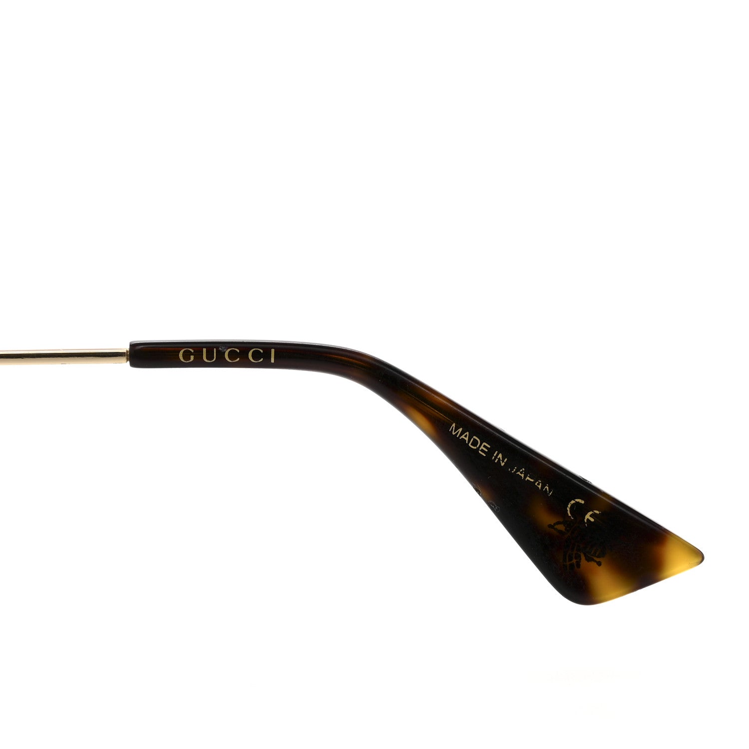 Metal Web Aviator Sunglasses GG0062S Green Red