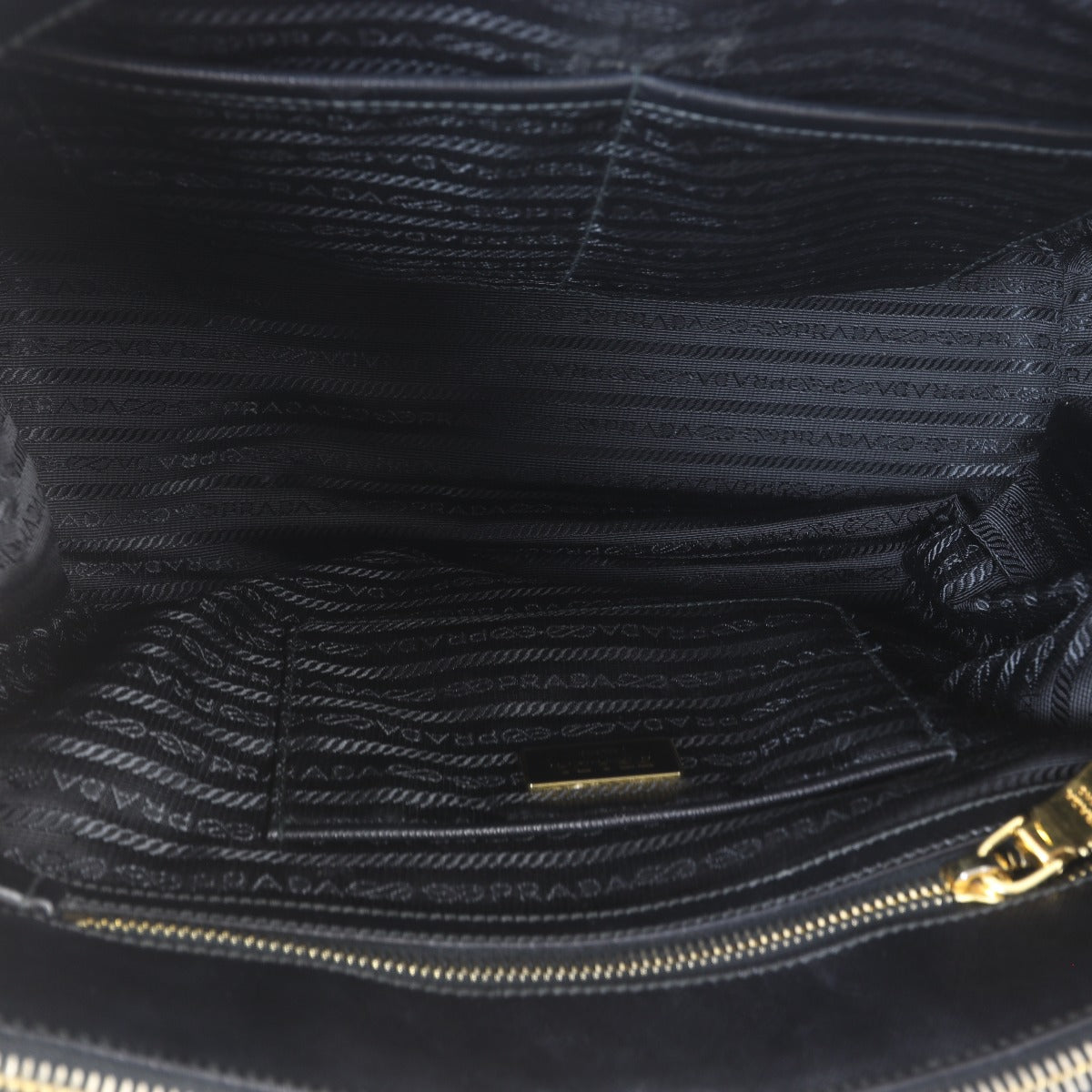 Prada Saffiano Lux Galleria Double Zip Tote Medium
