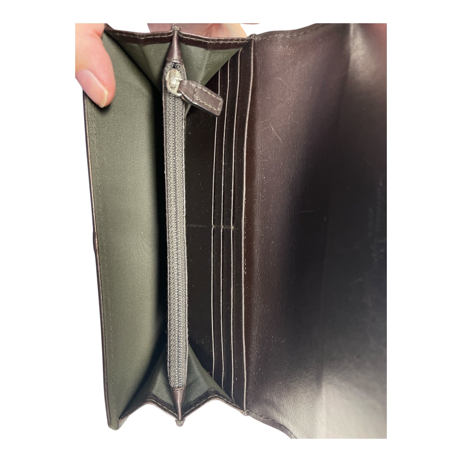 Wallet Luxury Designer By Dior, Size: Large
