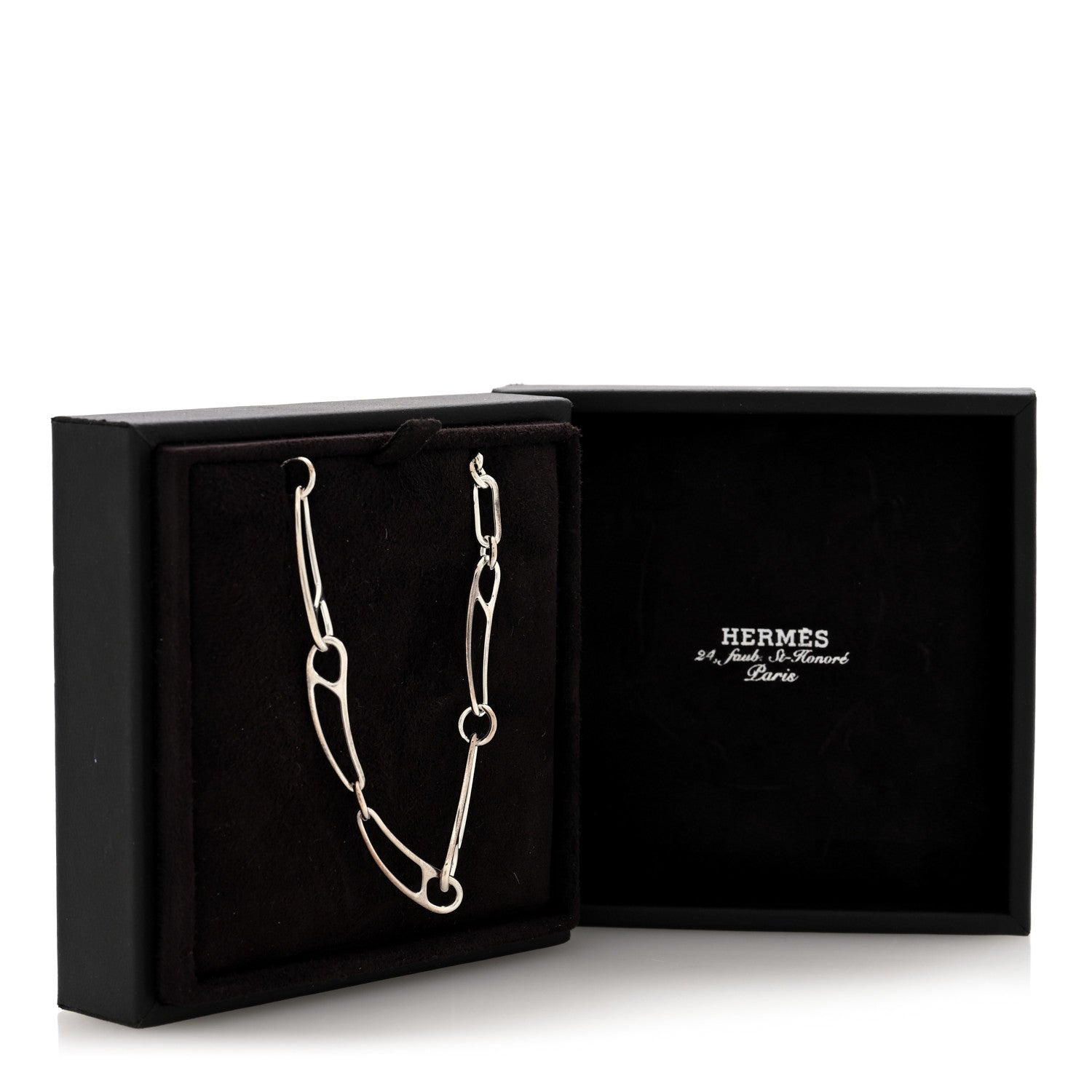 Sterling Silver Chaine d'Ancre Punk Necklace ST