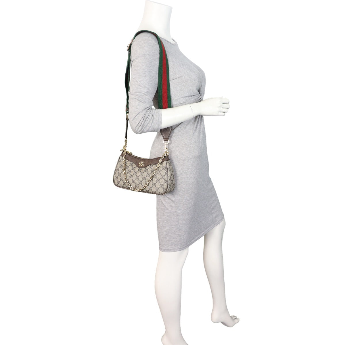 Gucci GG Supreme Ophidia Shoulder Bag Small