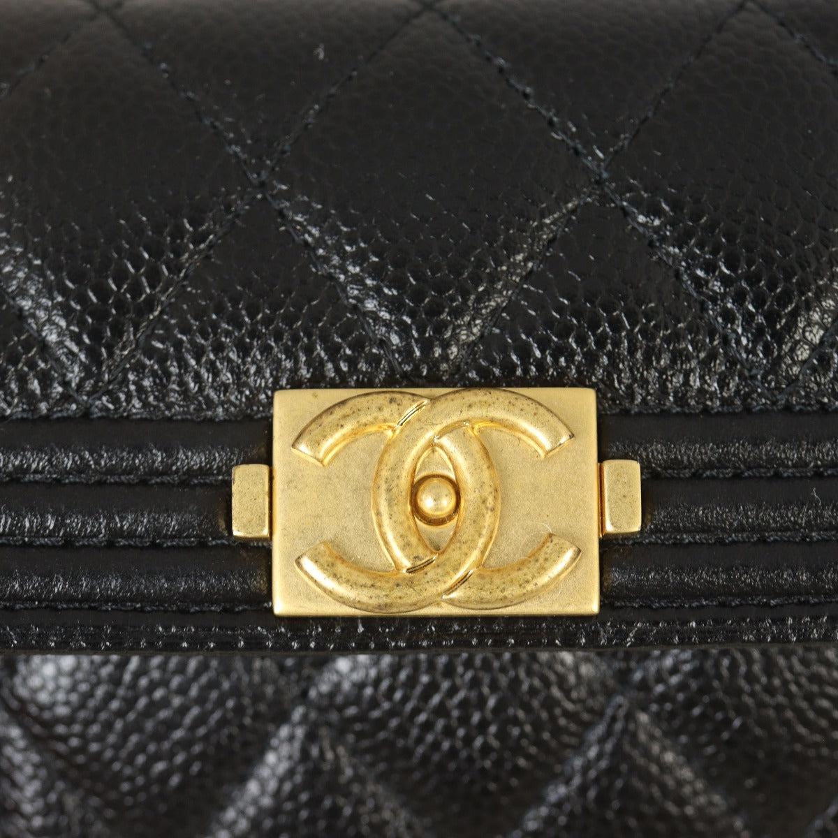 Chanel Boy Card Holder on Chain
