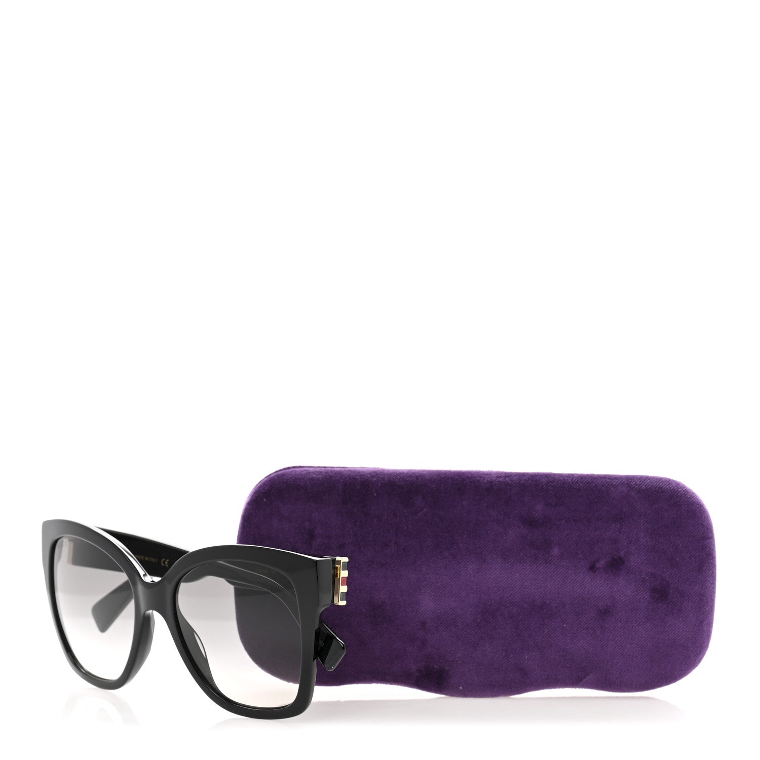 Acetate Square Frame Sunglasses GG0459S Black
