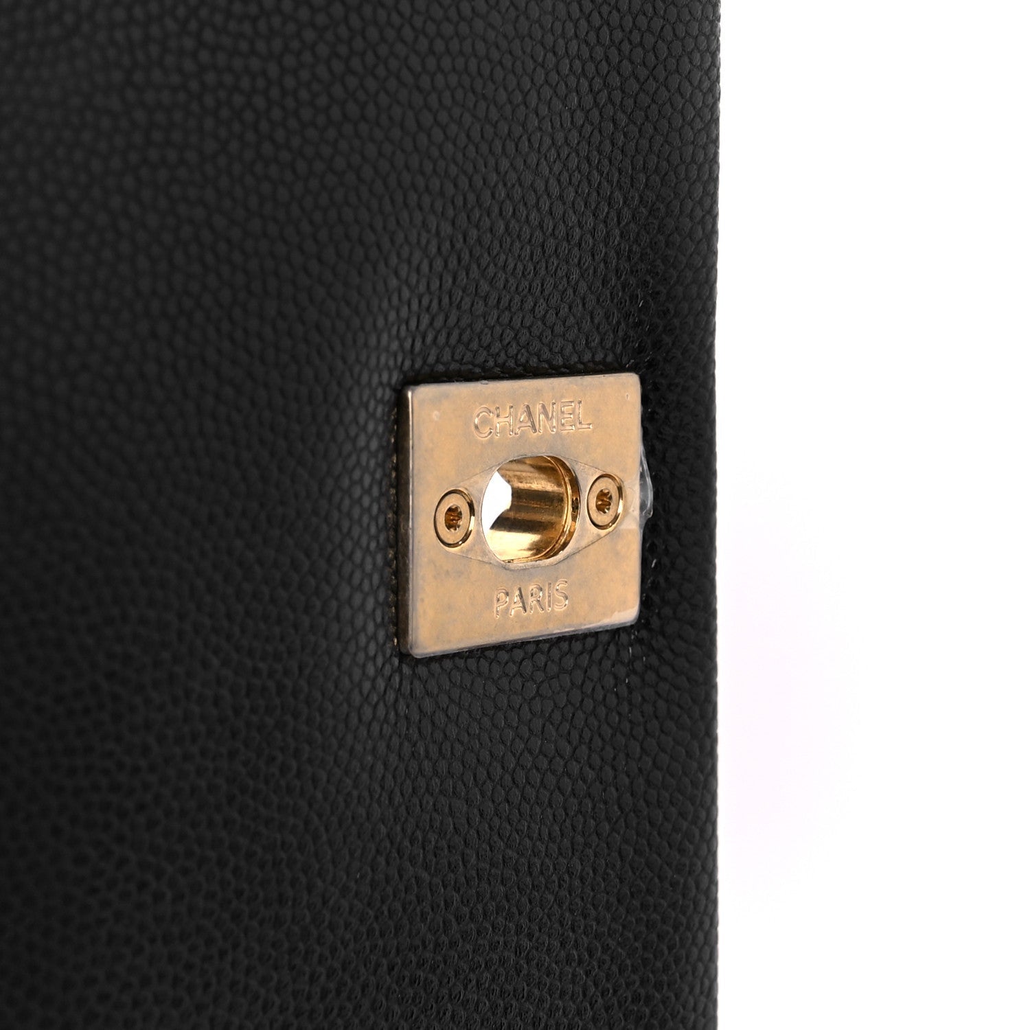 Caviar Quilted Small Fashion Therapy Flap Bag Black