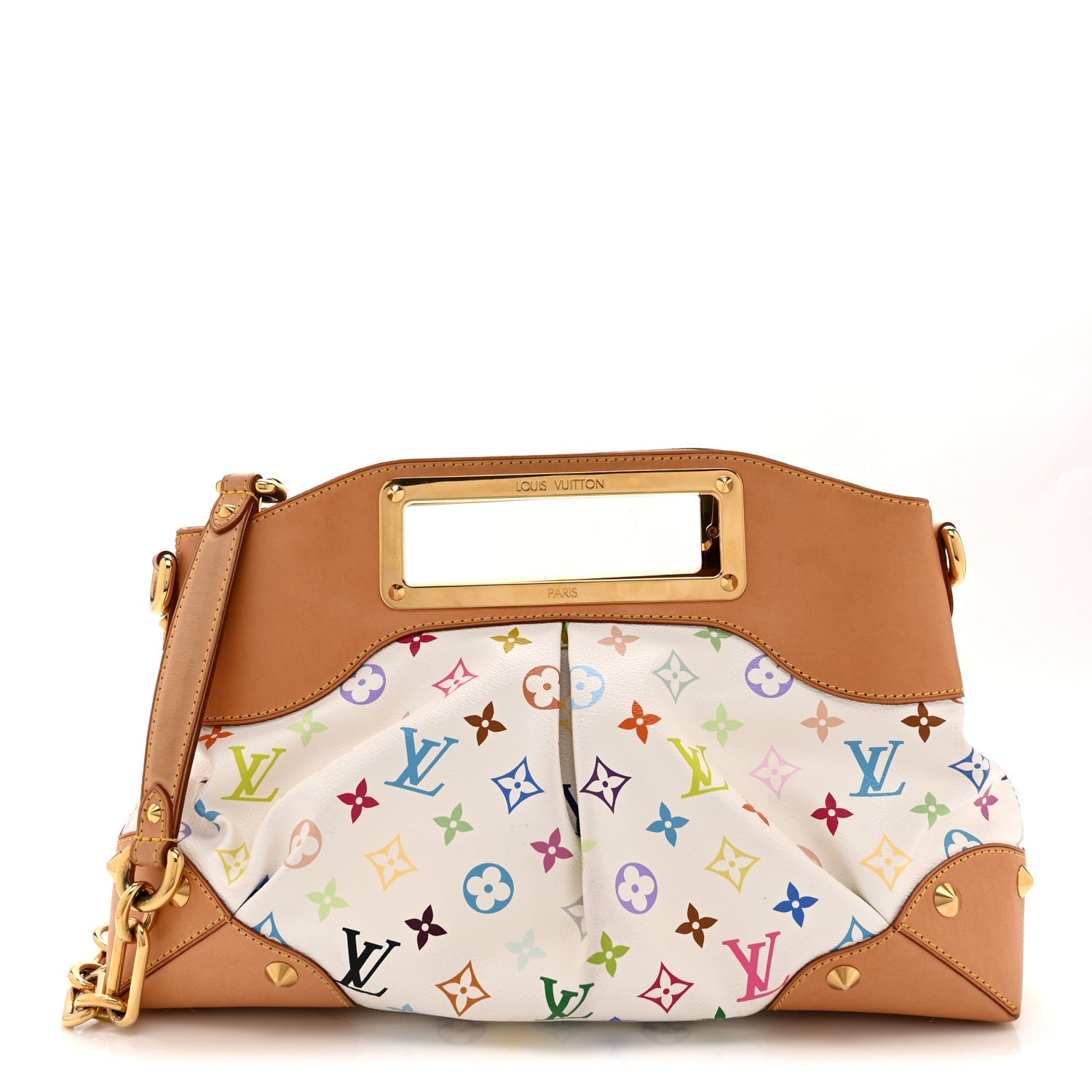 Monogram Multicolor Judy MM White