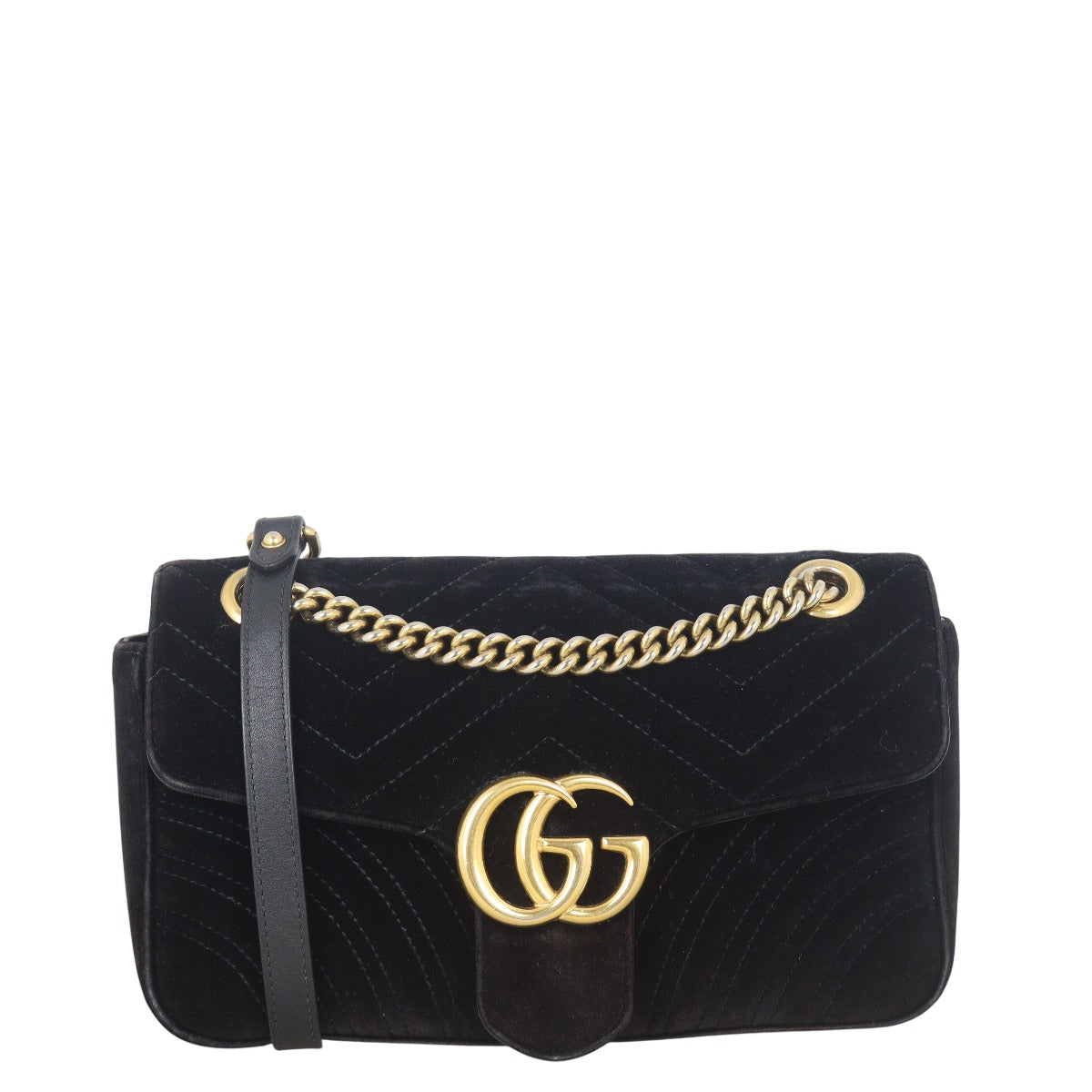 Gucci GG Marmont Velvet Medium Shoulder Bag
