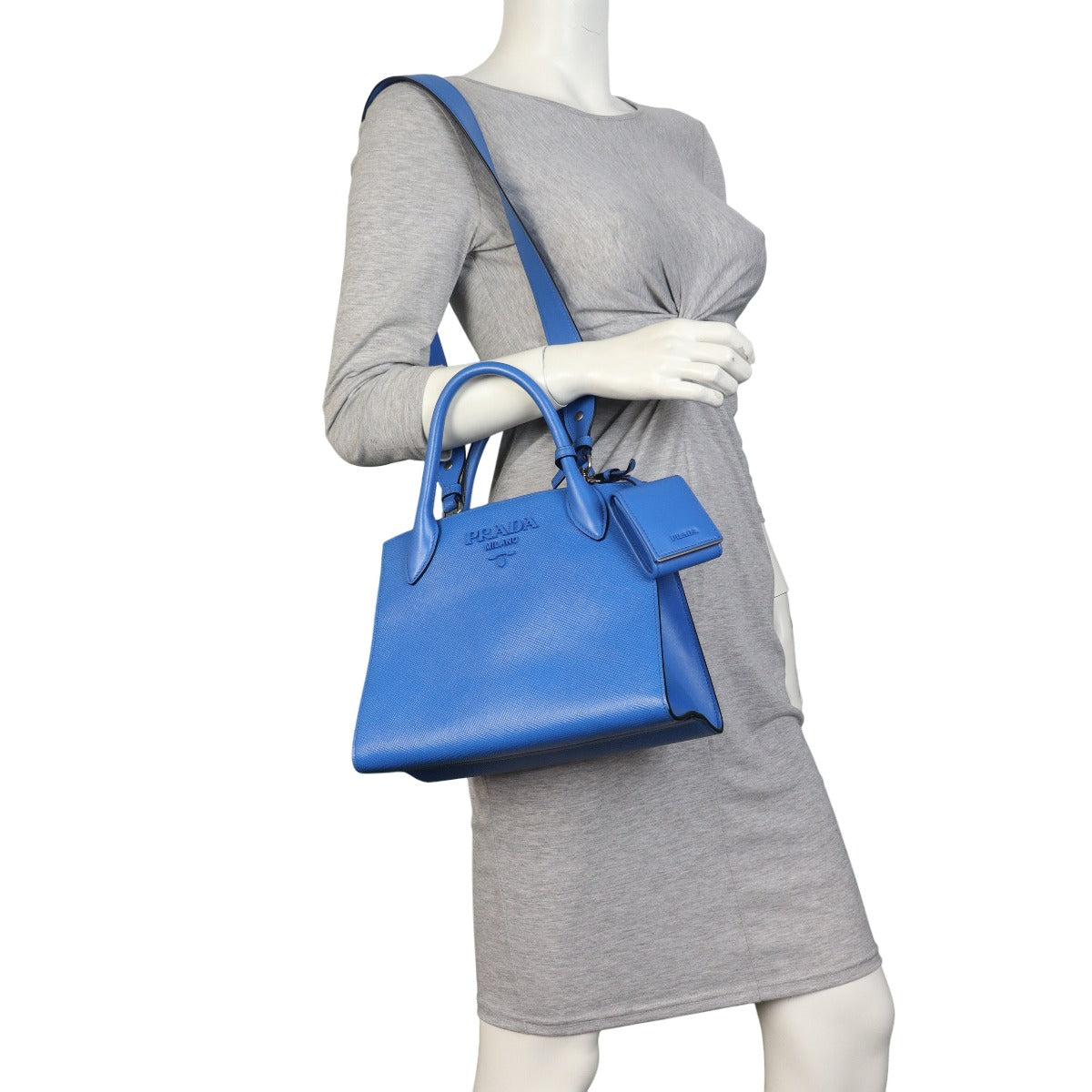 Prada Saffiano Cuir Monochrome Small Bag