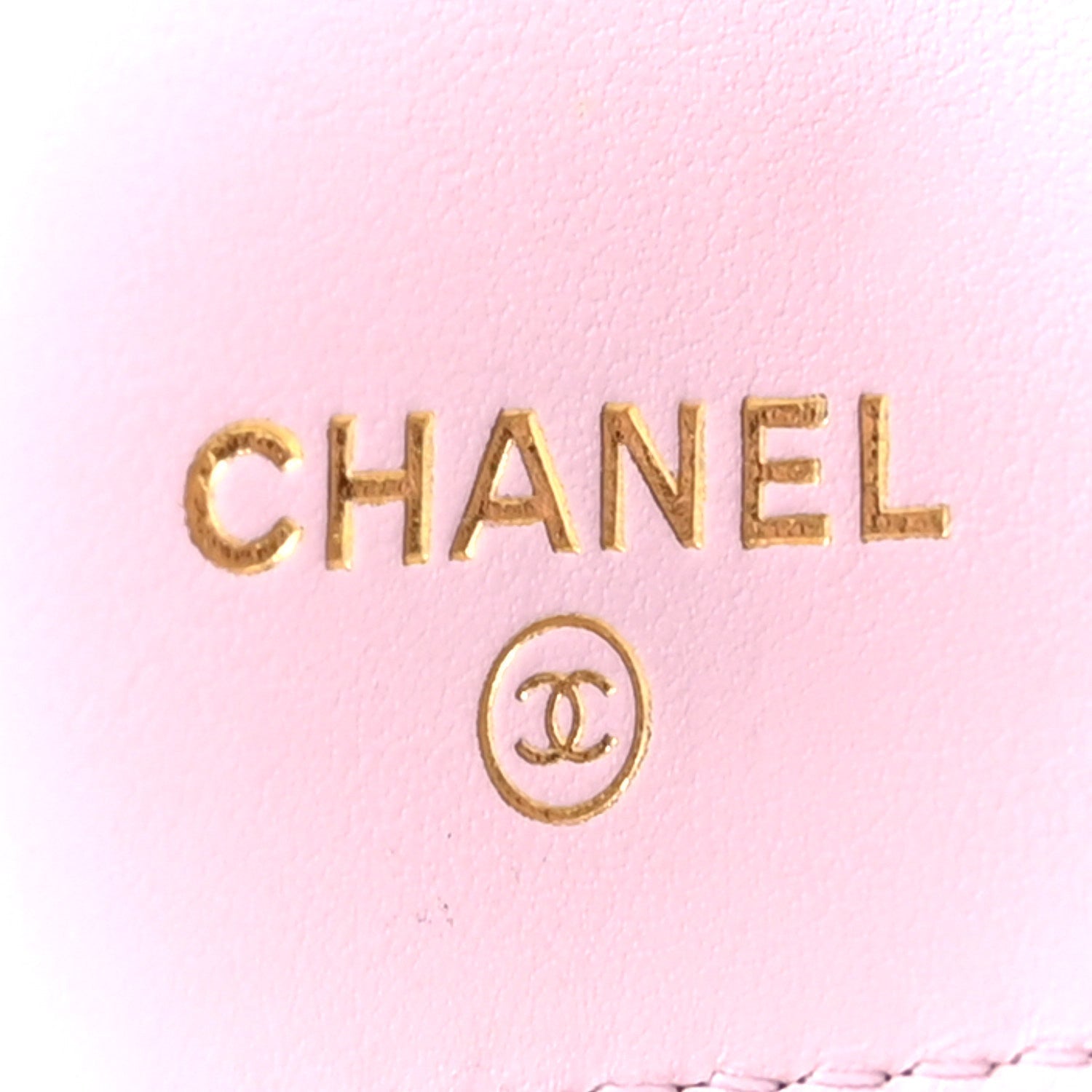 Caviar Quilted Classic 4 Key Holder Wallet Light Pink