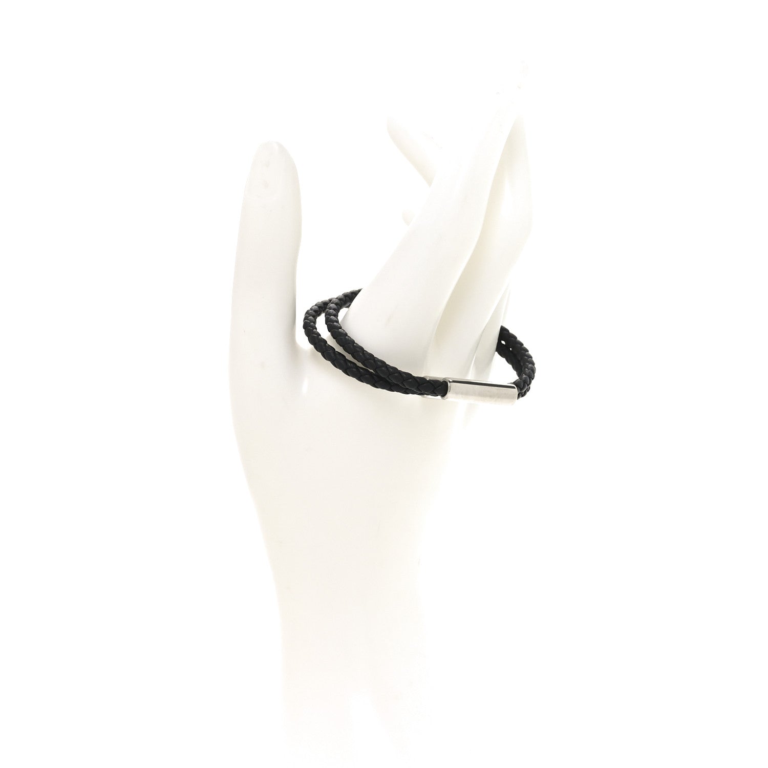 Swift Double Wrap Cord Tournis Tresse Bracelet  Black