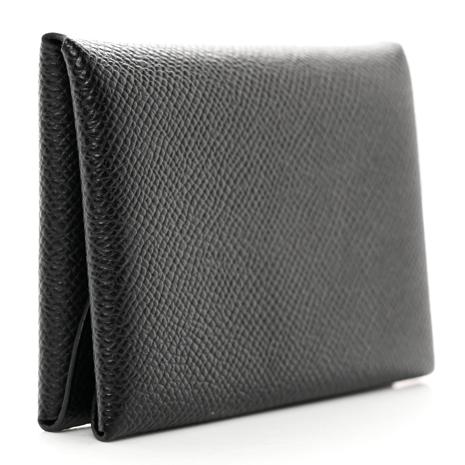 Epsom Calvi Duo Card Case Black